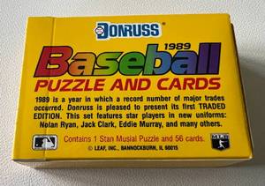 lot 279 image: 1989 Donruss Traded Edition Baseball Card Set