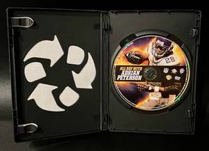 lot 20 image: Adrian Peterson Signed DVD with JSA COA - All Day with Adrian Peterson - Minnesota Vikings