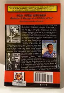 lot 291 image: Old Time Hockey Book by Glen Sonmor