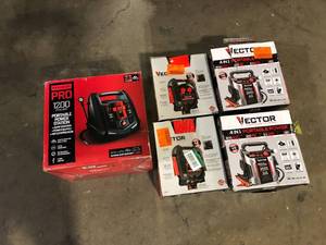 Lot of Assorted Portable Power Stations Various Models and Conditions Customer Returns See Pictures