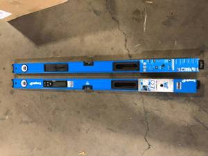 Lot of 2 Empire 48 in. True Blue Digital Box Level  Customer Returns See Pictures