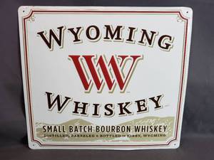 lot 20 image: Wyoming Whiskey Sign