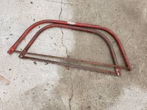 lot 41 image: Pair of Bow Saws