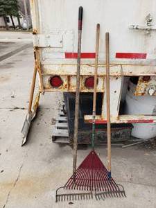 lot 56 image: Garden and  Yard Rakes