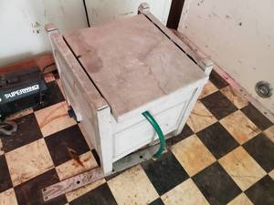 lot 60 image: Garden Hose Reel and Hose