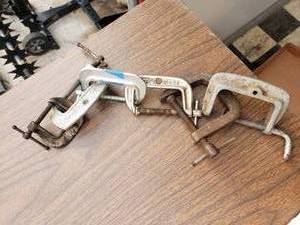 lot 66 image: Lot of 6 C Clamps