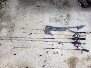 lot 92 image: Fishing Rods and Reels
