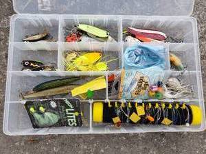 lot 96 image: Plano Case with Fishing Lures