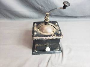 lot 132 image: Antique Metal Coffee Grinder