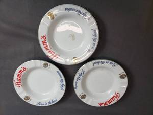 lot 137 image: Lot of 3 Hamms Ash Trays