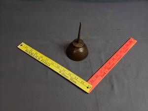 lot 148 image: Vintage Ford Oil Can and Rulers