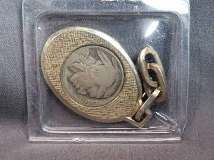 lot 168 image: Indian Head Buffalo Nickel Keychain