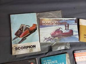lot 211 image: Scorpion Snowmobile Manuals