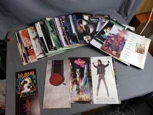 lot 216 image: Huge Lot of CD Covers - Mostly Rock Artists, Some Country