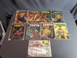 lot 221 image: Lot of 9 Tonto Comic Books