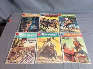 lot 223 image: Lot of 6 Zane Grey Comic Books