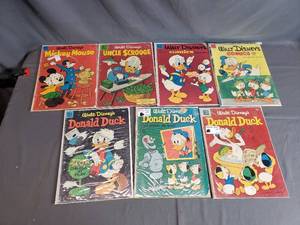 lot 224 image: Walt Disney Comic Books Mickey Mouse, Donald Duck
