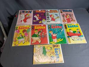 lot 231 image: Lot of 9 Comic Books Wendy the Good Little Witch and Little Lotta