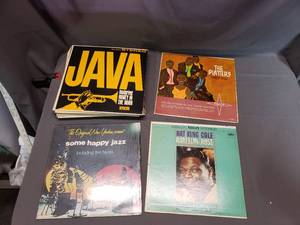 lot 242 image: Records including The Platters, Nat King Cole, Happy Jazz, Java, Dean Martin, Ed Ames and More