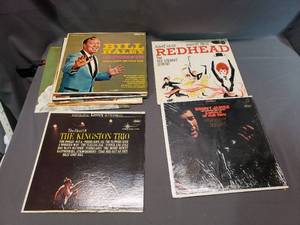 lot 243 image: Records including The Kingston Trio, Bill Haley, Sonny James, Eddie Fisher and More