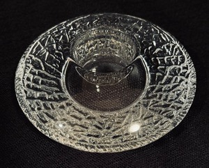 lot 138 image: Orrefors Crystal Votive Candle Holder