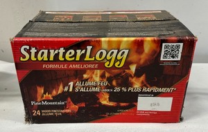 lot 202 image: New Duraflame and Starterlogg Fire Kindling