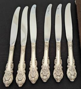 lot 28 image: Wallace Sir Christopher Sterling Silver Flatware Set