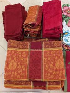 lot 73 image: Gorgeous Array of Table Linens