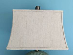 lot 8 image: Uttermost Destin Ceramic Table Lamp