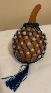 lot 250 image: Gourd and Shell Musical Instruments