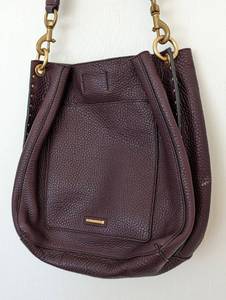 lot 31 image: Rebecca Minkoff Purple Leather Darren Purse