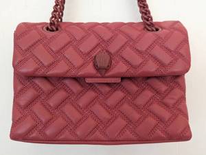 lot 34 image: Kurt Geiger Quilted Leather Kensington Purse