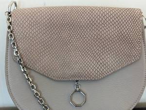 lot 37 image: Louise et Cie Leather Snakeskin Print Crossbody Bag