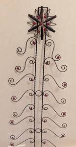 lot 306 image: Assorted Christmas Lights and Wall Mount Card Holder