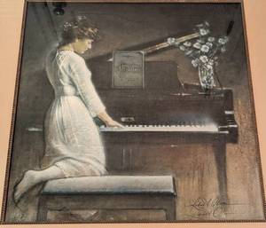 lot 320 image: Gold Framed David Paragol Print