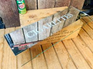 lot 23 image: Cigarettes Glass MirrorMarquee