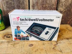 lot 51 image: Vintage Sears TachDwellVoltmeter - NOS