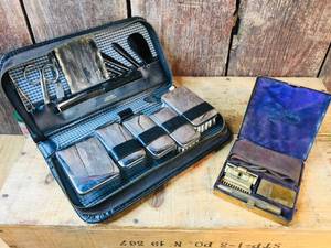 lot 103 image: Vintage Safe Razor & Grooming Kits