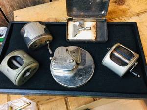 lot 107 image: Group Vintage Razor Blade Sharpeners