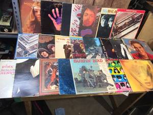 lot 136 image: Group Vintage LP Records - Beatles - Elvis - Stones - others
