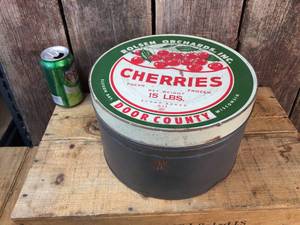 lot 151 image: Vintage Cherries Tin