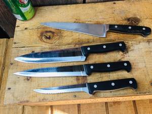 lot 162 image: 3 J.A. Henckels International Knives & other