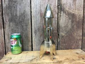 lot 232 image: Vintage Rocket Coin Bank