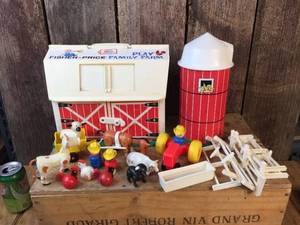 lot 234 image: Vintage Fisher Price Family Farm