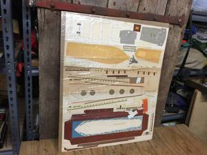 lot 247 image: Vintage Star-Kist Paper Ship Model