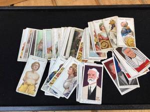 lot 257 image: Vintage Players Cigarettes Cards