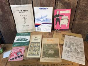 lot 268 image: Vintage Instruction BookletsManuals