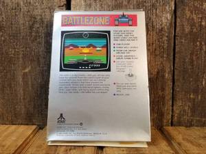 lot 183 image: Vintage Atari 2600 Battlezone Game Cartridge