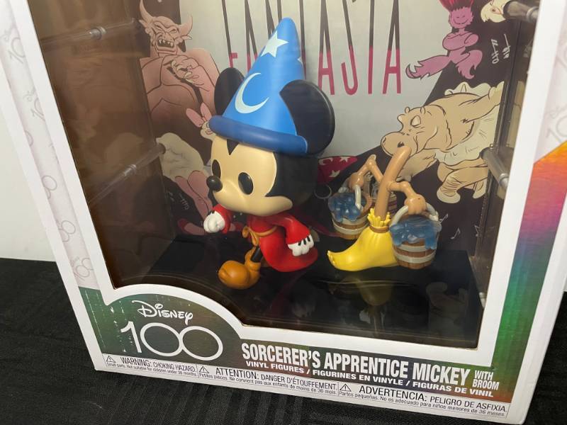 lot 20A image: Brand New Funko POP 07 Walt Disney 100 Fantasia Sorcerers Apprentice Mickey N