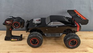 lot 34 image: Fast & Furious 112 4x4 Doms Dodge Charger RT Elite RC Radio Control Car (Black) X